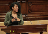 Basha Changue al ple del Parlament Basha Changue al ple del Parlament
